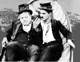 Chaplin and Stan Laurel