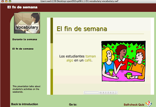 vocabulary naviation image 2