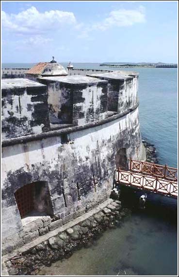 Round bastion, San Fernando, Colombia