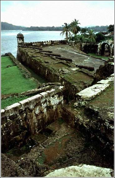 Fortress in Portobello, Panama