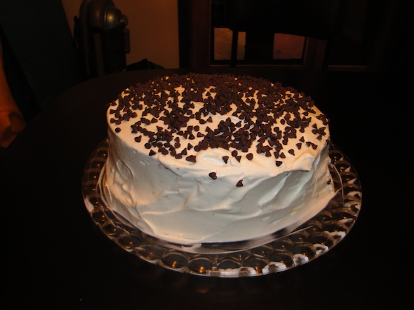 Cannoli Cake